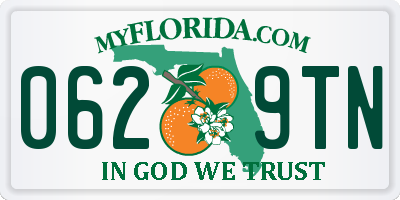FL license plate 0629TN