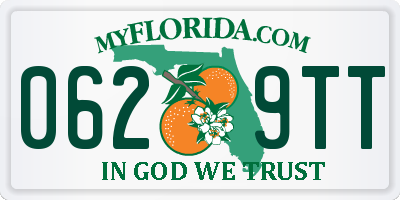 FL license plate 0629TT