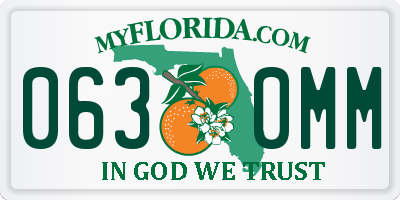 FL license plate 0630MM