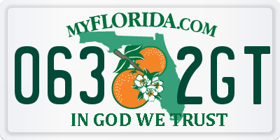 FL license plate 0632GT