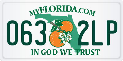 FL license plate 0632LP