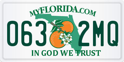 FL license plate 0632MQ