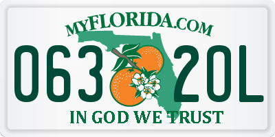 FL license plate 0632OL