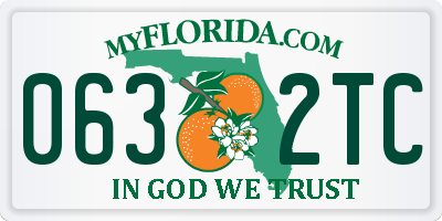 FL license plate 0632TC