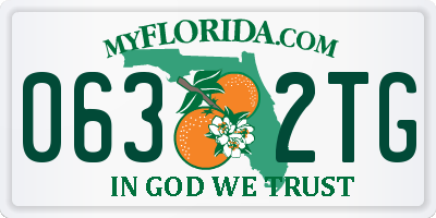 FL license plate 0632TG