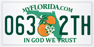 FL license plate 0632TH