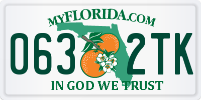 FL license plate 0632TK