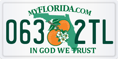 FL license plate 0632TL