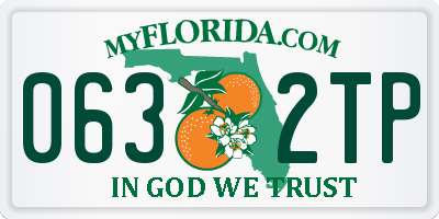 FL license plate 0632TP