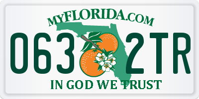 FL license plate 0632TR