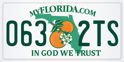 FL license plate 0632TS