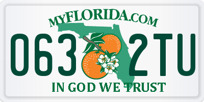 FL license plate 0632TU