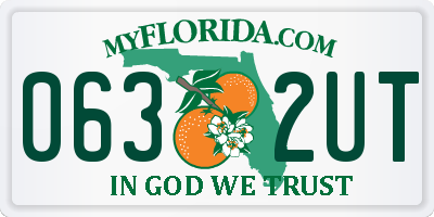FL license plate 0632UT
