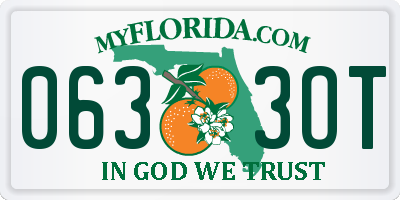 FL license plate 0633OT