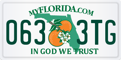 FL license plate 0633TG