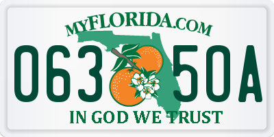 FL license plate 0635OA