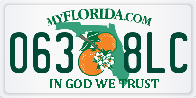 FL license plate 0638LC