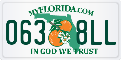 FL license plate 0638LL