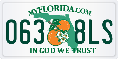 FL license plate 0638LS