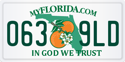 FL license plate 0639LD