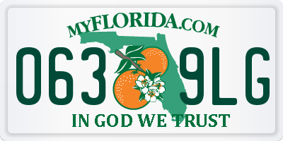 FL license plate 0639LG