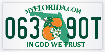 FL license plate 0639OT