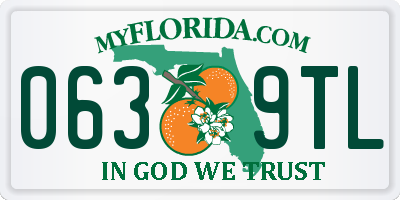 FL license plate 0639TL