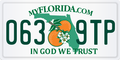 FL license plate 0639TP