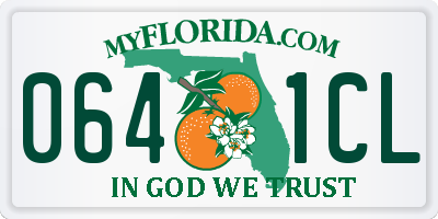 FL license plate 0641CL