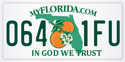 FL license plate 0641FU