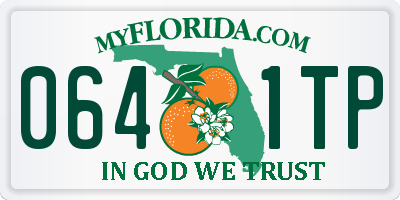 FL license plate 0641TP