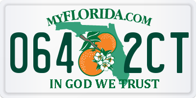 FL license plate 0642CT