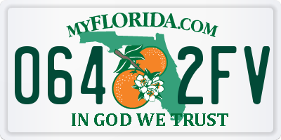 FL license plate 0642FV