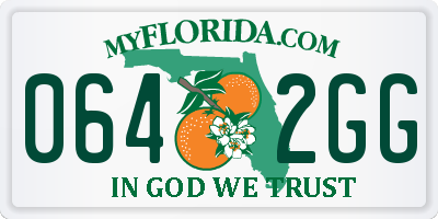 FL license plate 0642GG