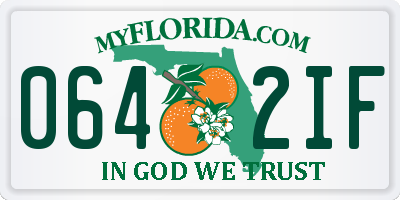 FL license plate 0642IF