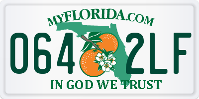 FL license plate 0642LF