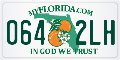 FL license plate 0642LH
