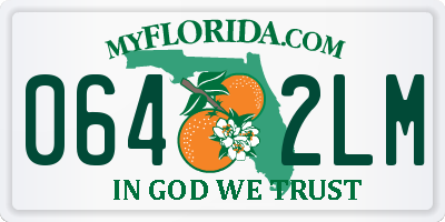 FL license plate 0642LM