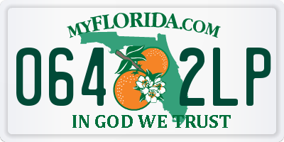 FL license plate 0642LP