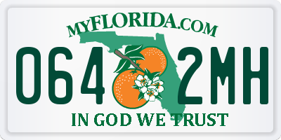 FL license plate 0642MH