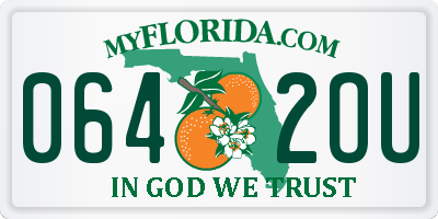 FL license plate 0642OU