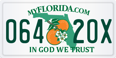FL license plate 0642OX