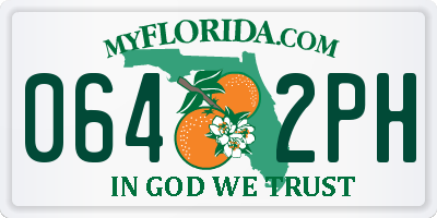 FL license plate 0642PH