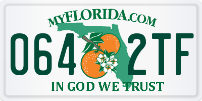 FL license plate 0642TF