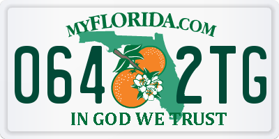 FL license plate 0642TG