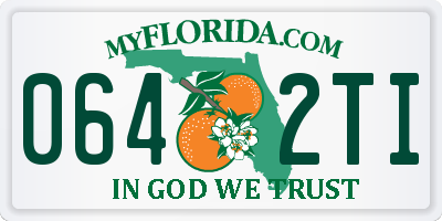 FL license plate 0642TI