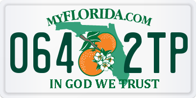 FL license plate 0642TP