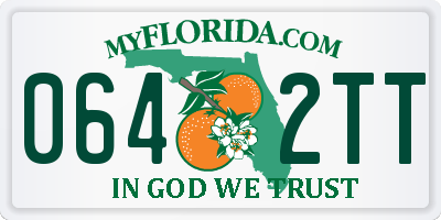 FL license plate 0642TT