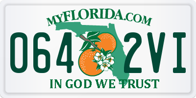 FL license plate 0642VI