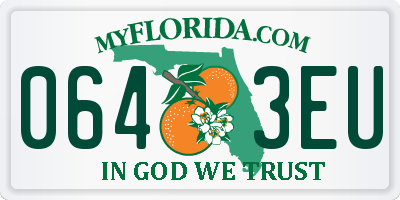 FL license plate 0643EU